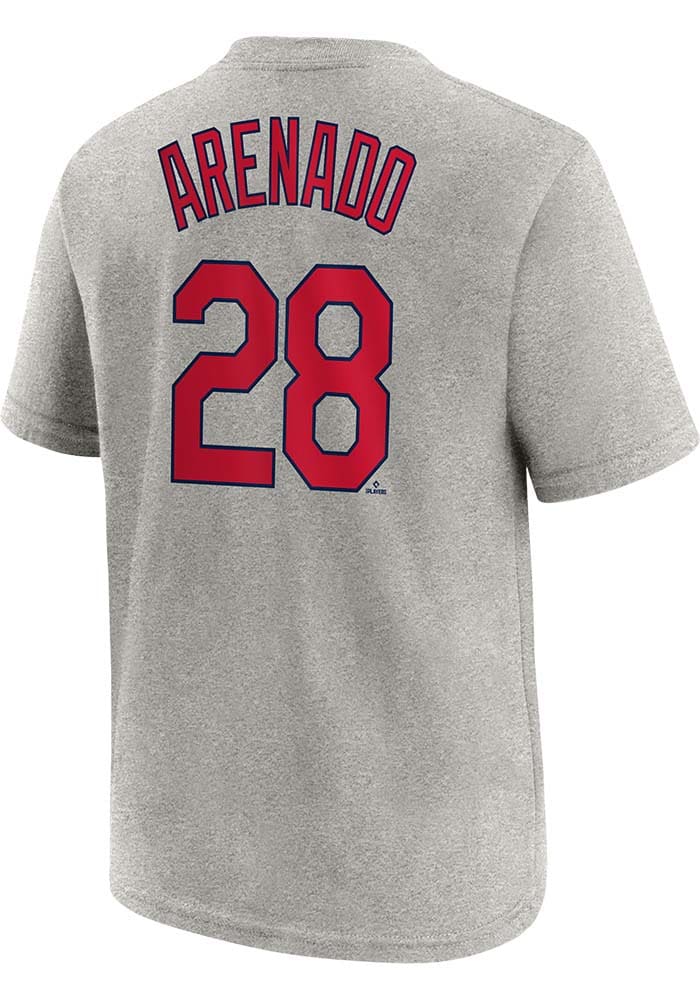 Youth Nike Nolan Arenado Red St. Louis Cardinals Player Name & Number T- Shirt