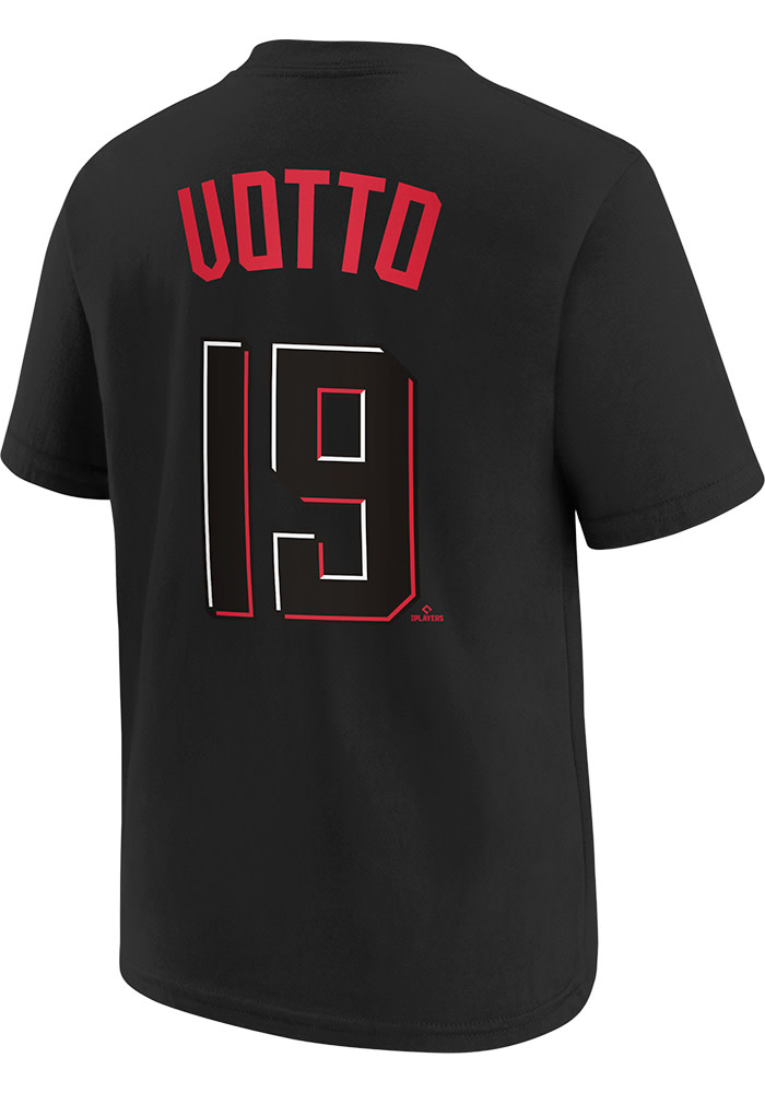 Cincinnati Reds No19 Joey Votto Orange 2017 All-Star National League Stitched Youth Jersey