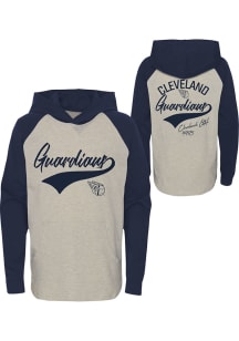 Cleveland Guardians Youth Navy Blue Bases Loaded Long Sleeve Fashion T-Shirt