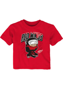 Detroit Red Wings Infant Tuff Guy Short Sleeve T-Shirt Red