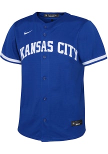 Nike Kansas City Royals Youth Blue Alt 3 Replica Blank Jersey