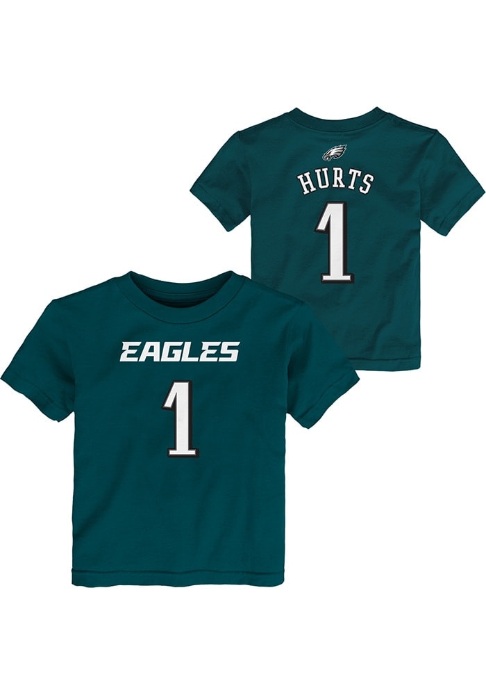 Jalen Hurts Philadelphia Eagles Toddler Hurts Mainliner NN Short Sleeve