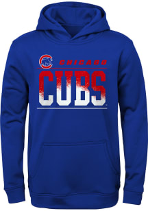 Chicago Cubs Youth Blue Play By Play Long Sleeve Hoodie
