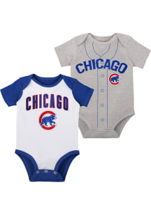 Chicago Cubs Baby Blue Little Slugger One Piece