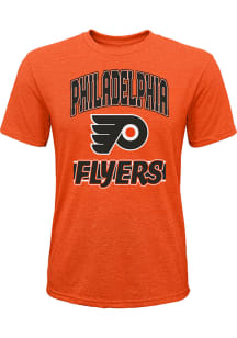 Philadelphia Flyers Youth Orange All Time Great Short Sleeve Fashion T-Shirt