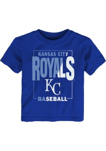 Kansas City Royals Toddler Blue Coin Toss Short Sleeve T-Shirt