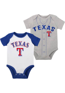 Texas Rangers Baby Blue Little Slugger One Piece