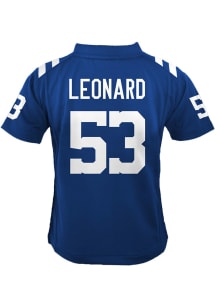 Shaquille Leonard Indianapolis Colts Toddler Blue Nike Home Football Jersey