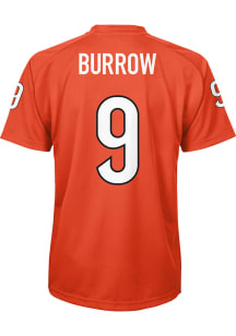 Joe Burrow Cincinnati Bengals Youth Orange NN V-Neck Player Tee