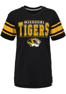 Missouri Tigers Youth Black Huddle Up Short Sleeve Fashion T-Shirt