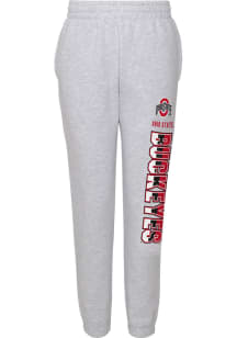 Ohio State Buckeyes Youth Grey Game Time Sweatpants