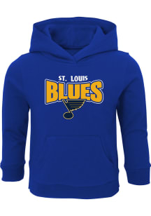 St Louis Blues Toddler Blue Draft Pick Long Sleeve Hooded Sweatshirt