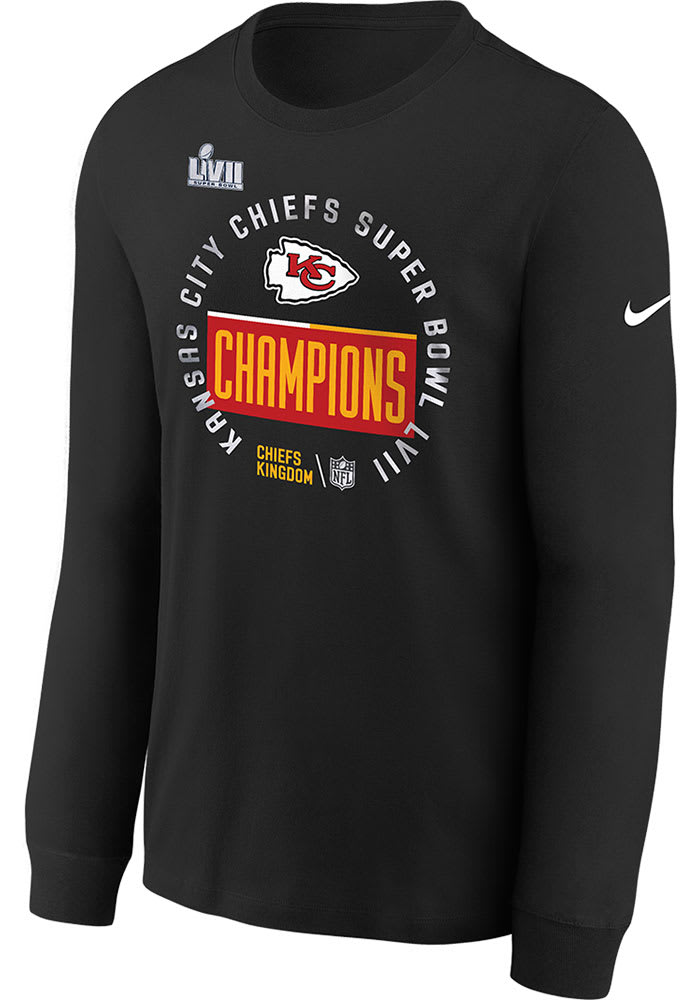 Kansas City Chiefs Nike Womens Super Bowl Lvii Champions Parade Shirt  Longsleeve