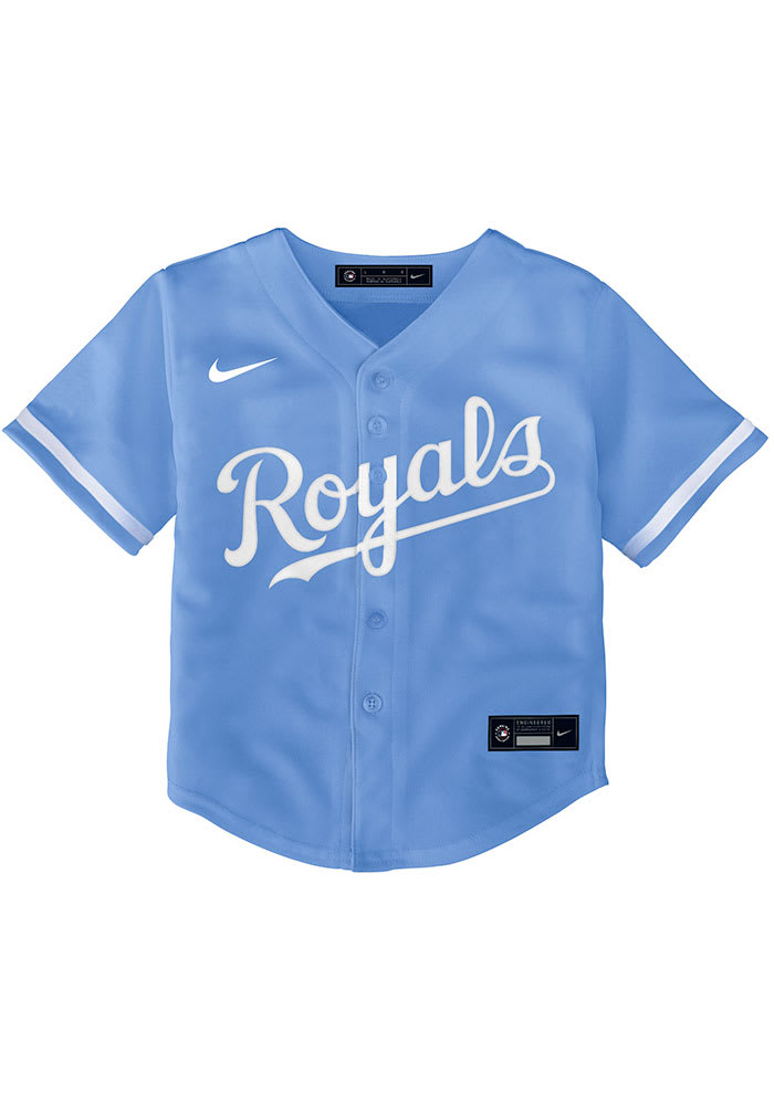 Nike Kansas City Royals Toddler Light Blue Alt Replica Blank Jersey