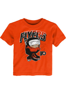 Philadelphia Flyers Toddler Orange Tuff Guy Short Sleeve T-Shirt