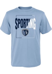 Sporting Kansas City Youth Light Blue Coin Toss Short Sleeve T-Shirt