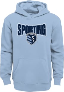 Sporting Kansas City Boys Light Blue Draft Pick Long Sleeve Hooded Sweatshirt