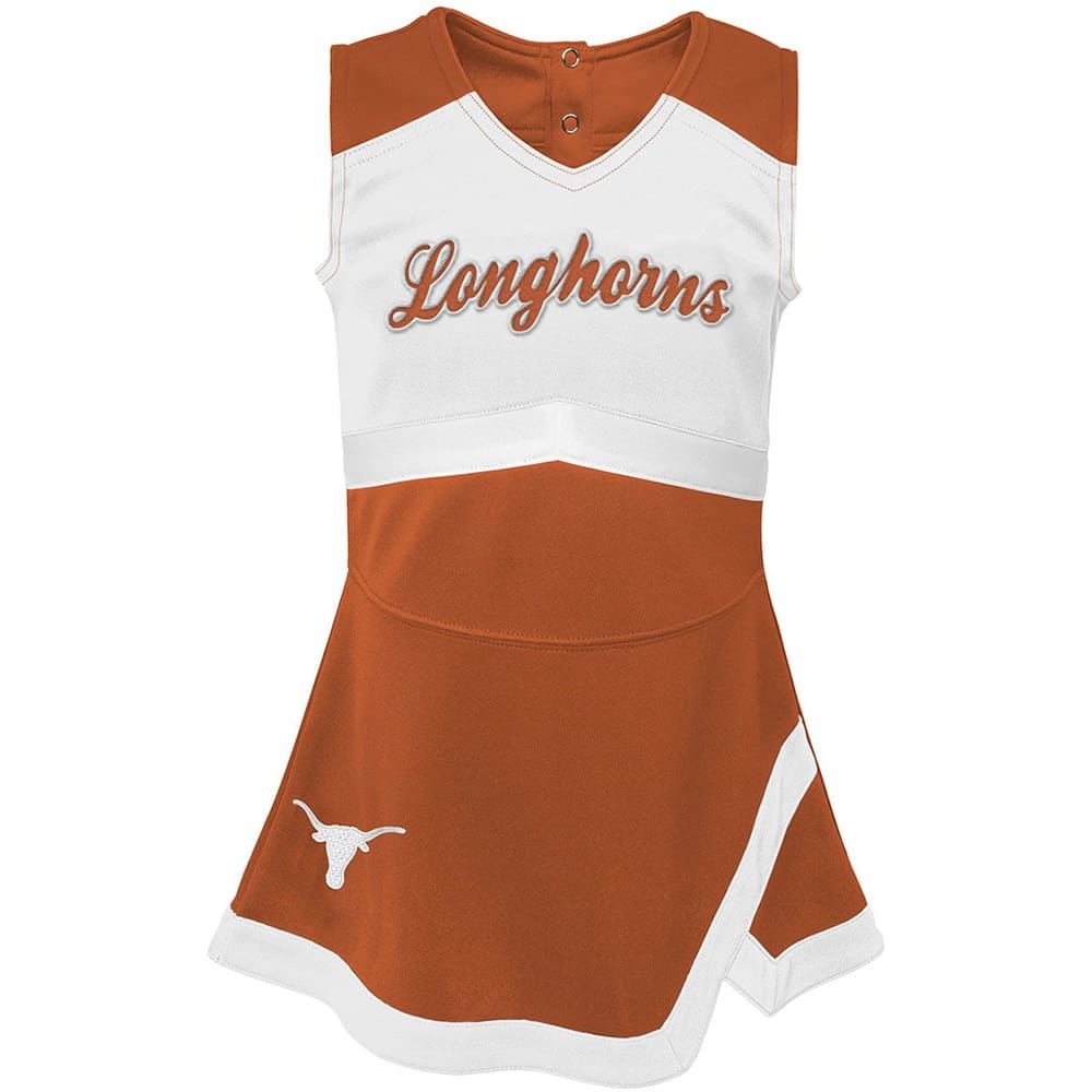 Texas Longhorns Cheer Sets, Longhorns Dresses, Texas Longhorns Girls Cheer  Dress