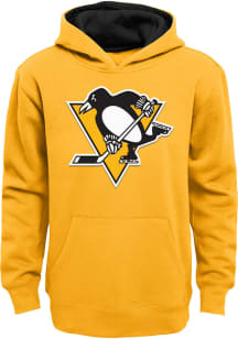 Pittsburgh Penguins Youth Gold Prime Long Sleeve Hoodie