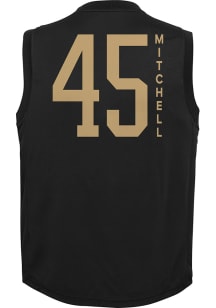 Donovan Mitchell  Outer Stuff Cleveland Cavaliers Youth Fashion Font Black Basketball Jersey