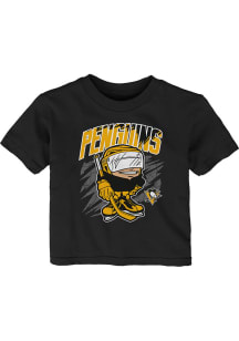 Pittsburgh Penguins Infant Tuff Guy Short Sleeve T-Shirt Black