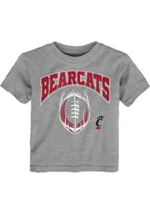 Cincinnati Bearcats Toddler Grey Trick Play Short Sleeve T-Shirt