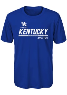 Kentucky Wildcats Youth Blue Engaged Short Sleeve T-Shirt