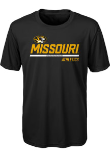 Missouri Tigers Boys Black Engaged Short Sleeve T-Shirt