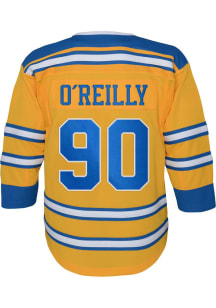 Ryan O'Reilly  St Louis Blues Boys Gold Reverse Retro Premier Hockey Jersey