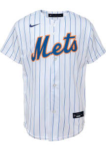 Nike New York Mets Youth White Home Replica Jersey