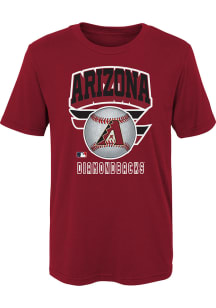 Arizona Diamondbacks Boys Red Ninety Seven Short Sleeve T-Shirt