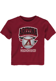 Arizona Diamondbacks Toddler Red Ninety Seven Short Sleeve T-Shirt