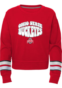 Ohio State Buckeyes Girls Red That 70s Show Long Sleeve Sweatshirt
