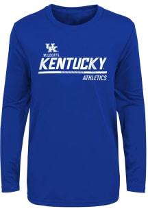 Kentucky Wildcats Youth Blue Engaged Long Sleeve T-Shirt