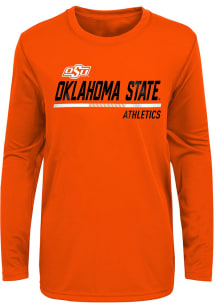 Oklahoma State Cowboys Youth Orange Engaged Long Sleeve T-Shirt