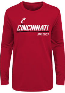 Cincinnati Bearcats Boys Red Engaged Long Sleeve T-Shirt