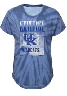 Kentucky Wildcats Girls Blue In The Band Short Sleeve Fashion T-Shirt