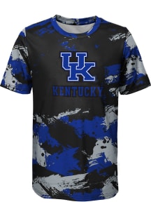 Kentucky Wildcats Youth Blue Cross Pattern Short Sleeve T-Shirt
