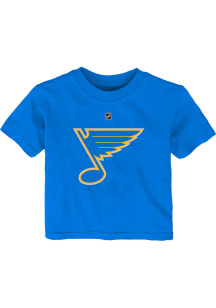 St Louis Blues Infant Flat Third Jersey Logo Short Sleeve T-Shirt Light Blue