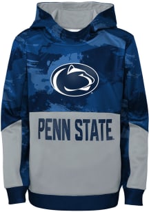 Penn State Nittany Lions Youth Navy Blue Covert Long Sleeve Hoodie