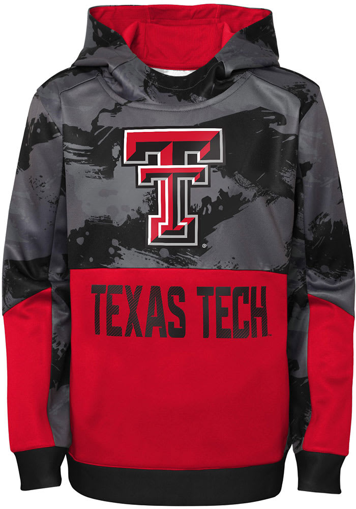 Texas Tech Red Raiders Youth Red Covert Long Sleeve Hoodie