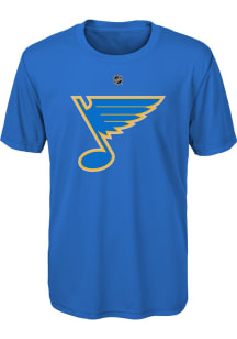 St Louis Blues Youth Light Blue Flat Third Jersey Logo Short Sleeve T-Shirt