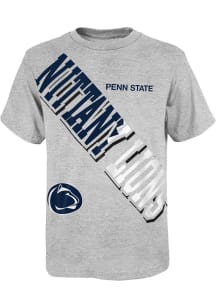 Penn State Nittany Lions Youth Grey Highlights Short Sleeve T-Shirt