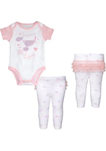 St Louis Blues Infant Girls White Spreading Love Set Top and Bottom