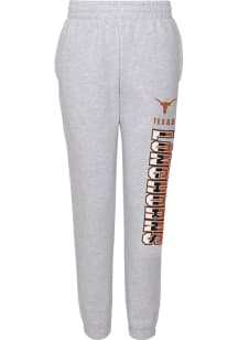 Texas Longhorns Youth Grey Game Time Sweatpants