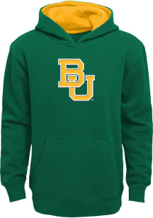 Baylor Bears Boys Green Prime Long Sleeve Hooded Sweatshirt