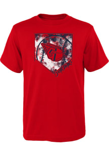 Cleveland Guardians Youth Red Home Field Short Sleeve T-Shirt