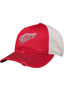 Detroit Red Wings Red Unstructured Slouch Trucker Youth Adjustable Hat