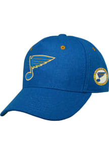 St Louis Blues Blue Reissue Precurved Snapback Youth Adjustable Hat