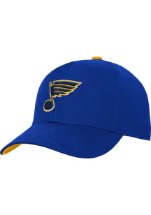 St Louis Blues Blue Precurved Snap Youth Adjustable Hat